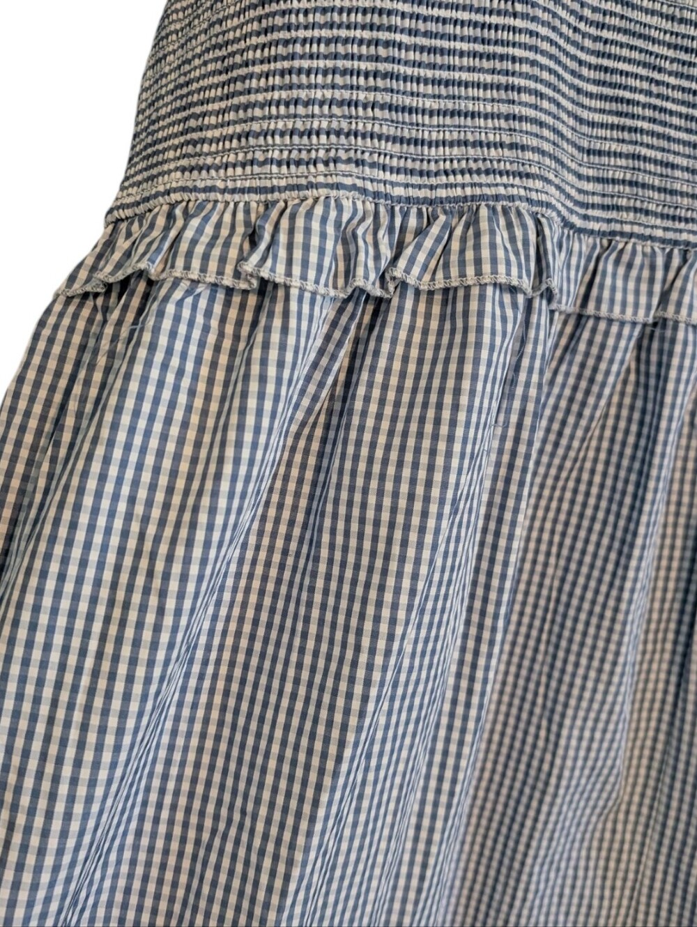 Ivy City Co Indie Jumpsuit in Blue Gingham NWT - Picture 7 of 13
